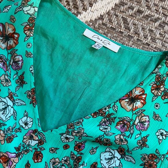 Parker & Rowe Long Dress Sz XS - Picture 4 of 8